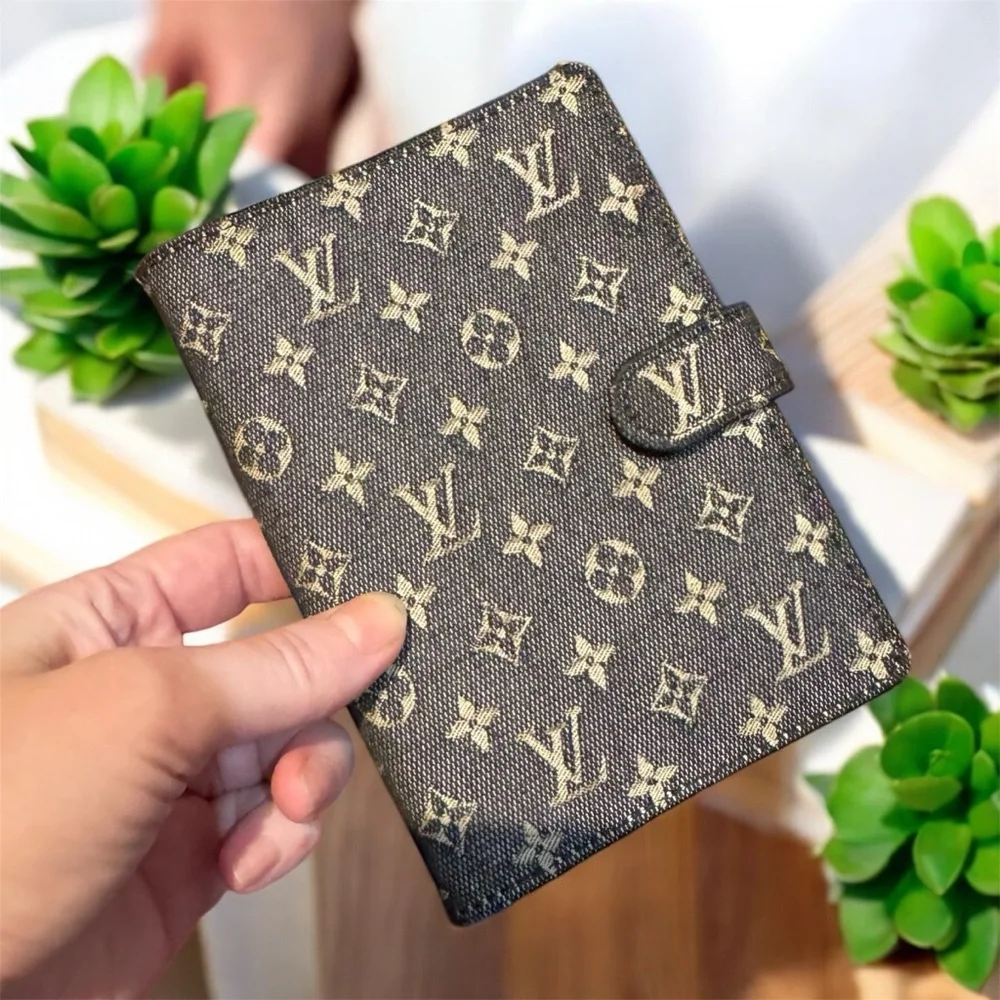 SOLD - 💎RARE Authentic Louis Vuitton Monogram Denim Agenda PM - Picture 1 of 16